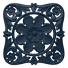 Floral Arabesque Wall Medallion - Blue